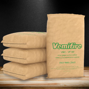 Vữa chống cháy Vermiculite xi măng VMC-VF180