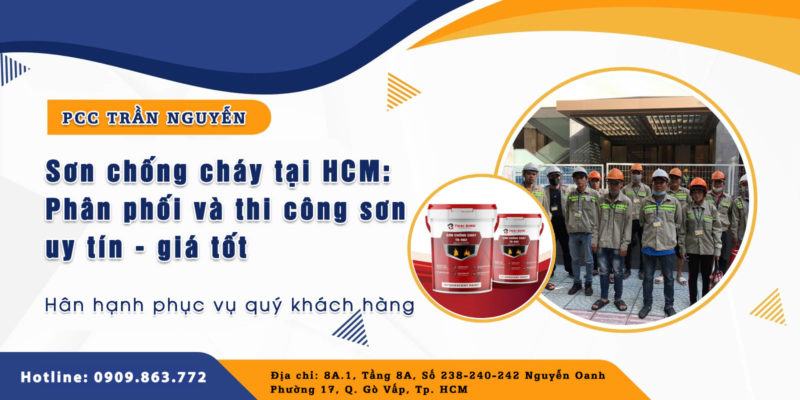 Sơn chống cháy tại HCM Phân phối và thi công sơn uy tín - giá tốt